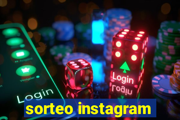 sorteo instagram